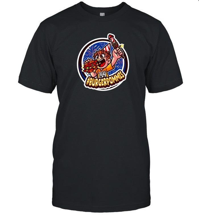 T-Shirts Burger Pommes Limited