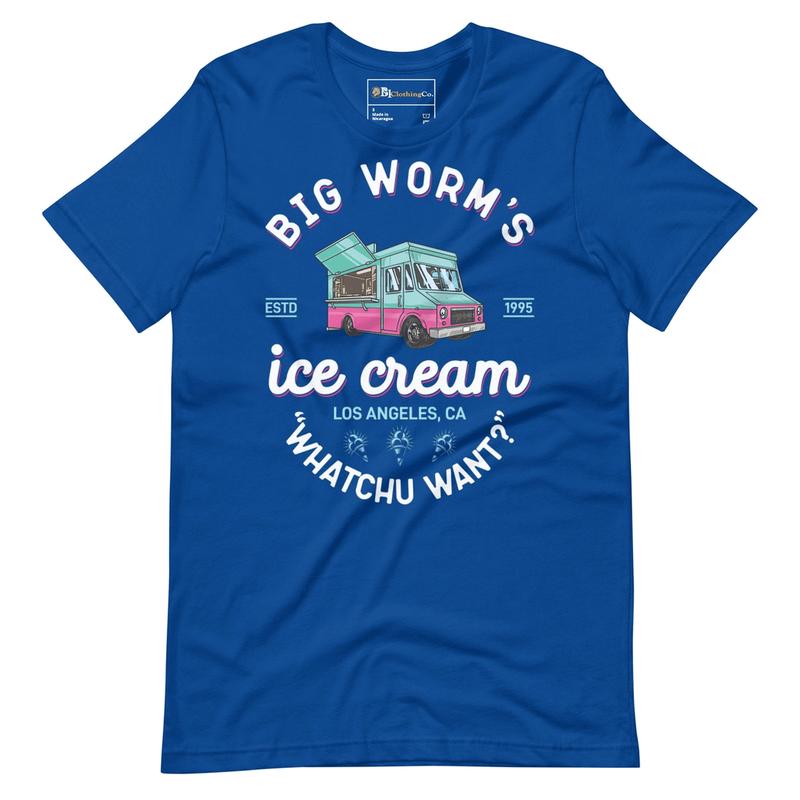 Vintage 'Friday' Big Worm Graphic Tee - Classic Movie-Inspired Fashion, Sweater, Hoodie for Men, Women