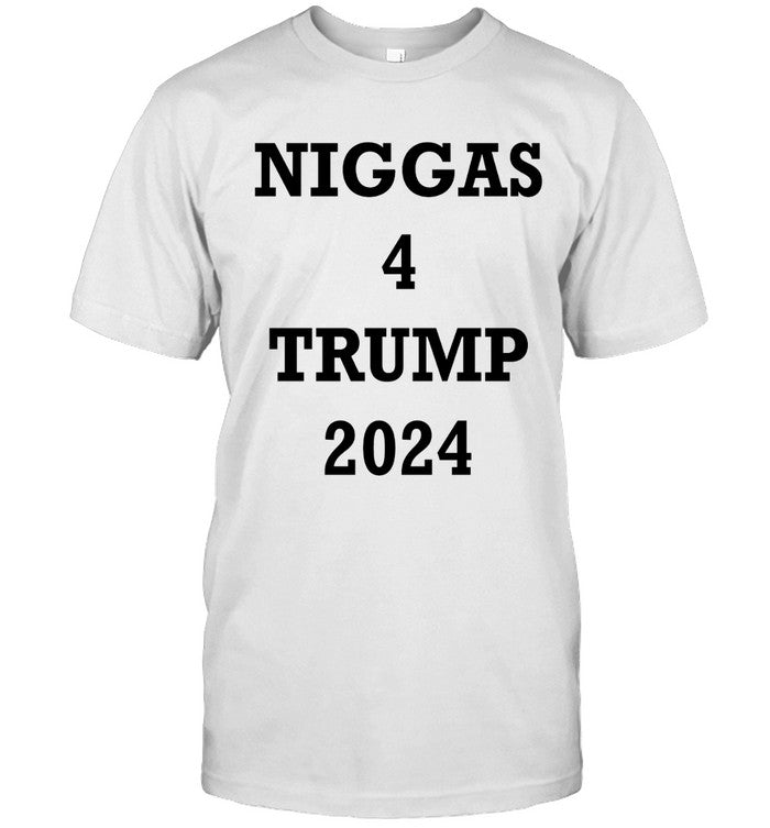 Georgia Man Wearing Niggas 4 Trump 2024 Shirt_1