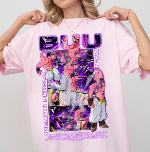 Majinn Buu Shirt, Dr4gonn B4lll Z Shirt sweatshirt hoodie, Anime character Unisex shirt sweatshirt hoodie