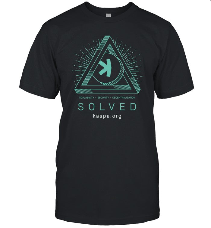Rock The Kaspa Trilemma Solved T-Shirts