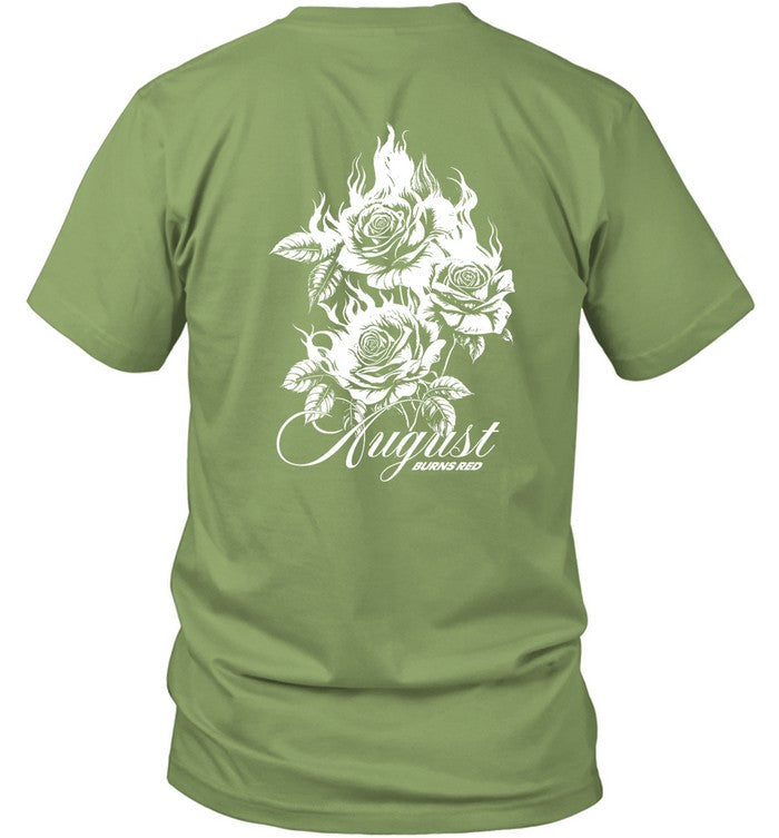 August Burns Red Burning Flowers T-Shirt