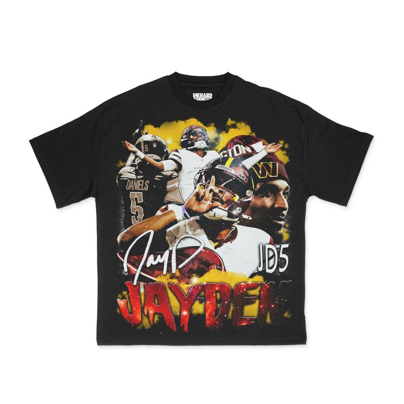 Jayden Deniels 5 T-Shirt  Vintage Tee Graphic T-Shirt Sweatshirt Hoodie  Gift For Fan