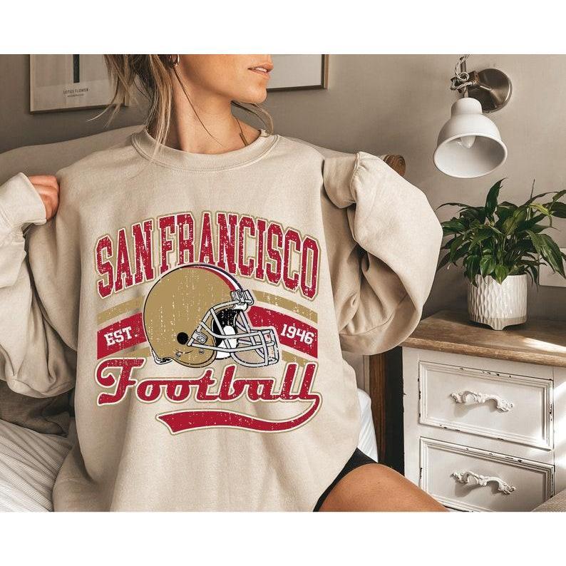 San Francisco Football Sweatshirt, 49ers Shirt, Niners T-Shirt,Team BDK Sweatshirt , San Francisco Sweatshirt, Football Jacket, Fan T-Shirt, Unisex Sh