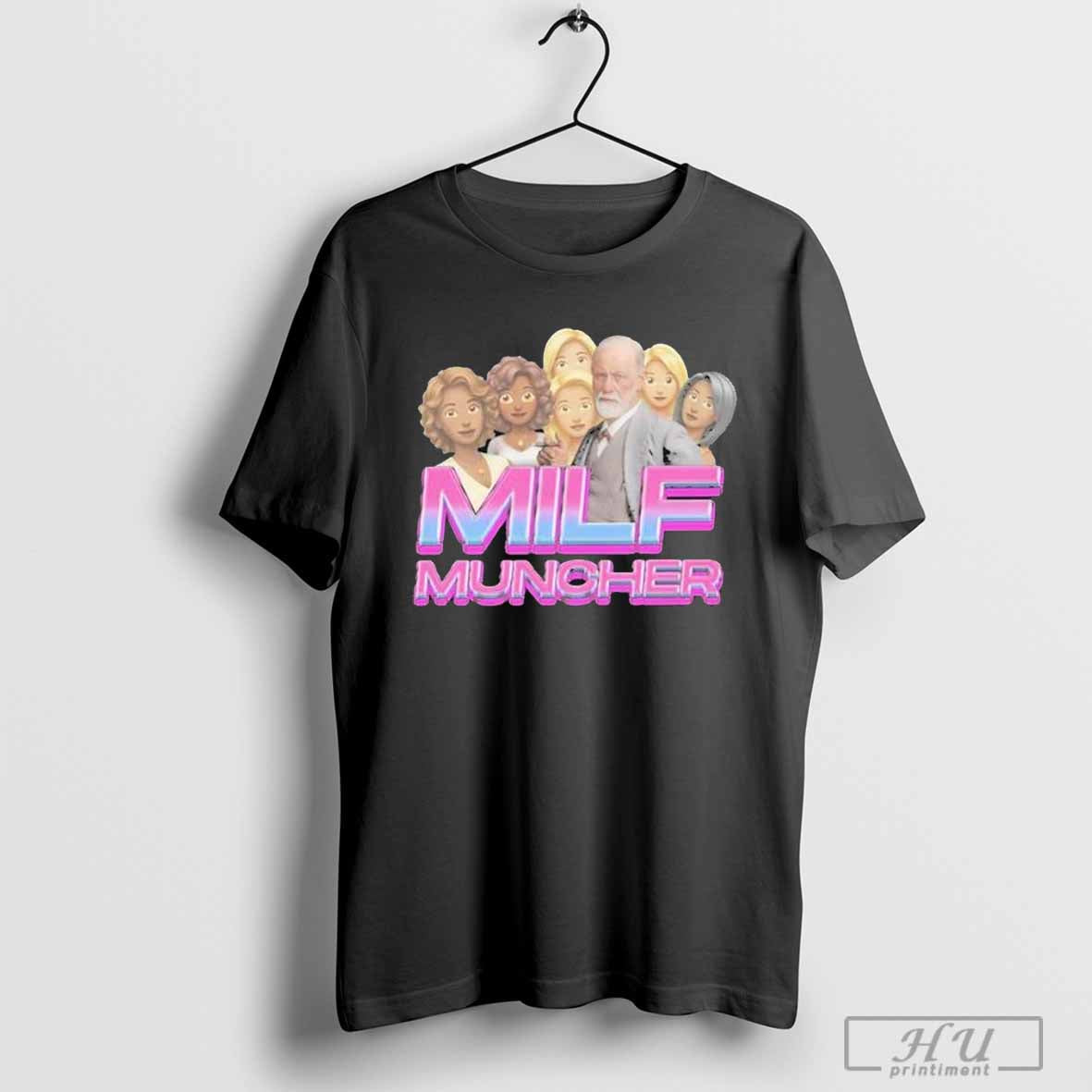 Sigmund Freud Milf Muncher Cigarettes T-shirt