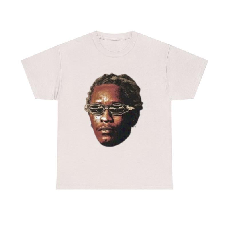 YOUNG THUG T-Shirt, Kanye Thugger Slime Season Green Graphic T-Shirt, Hip Hop Fashion for Unisex, Vintage Music Lover Gift Apparel