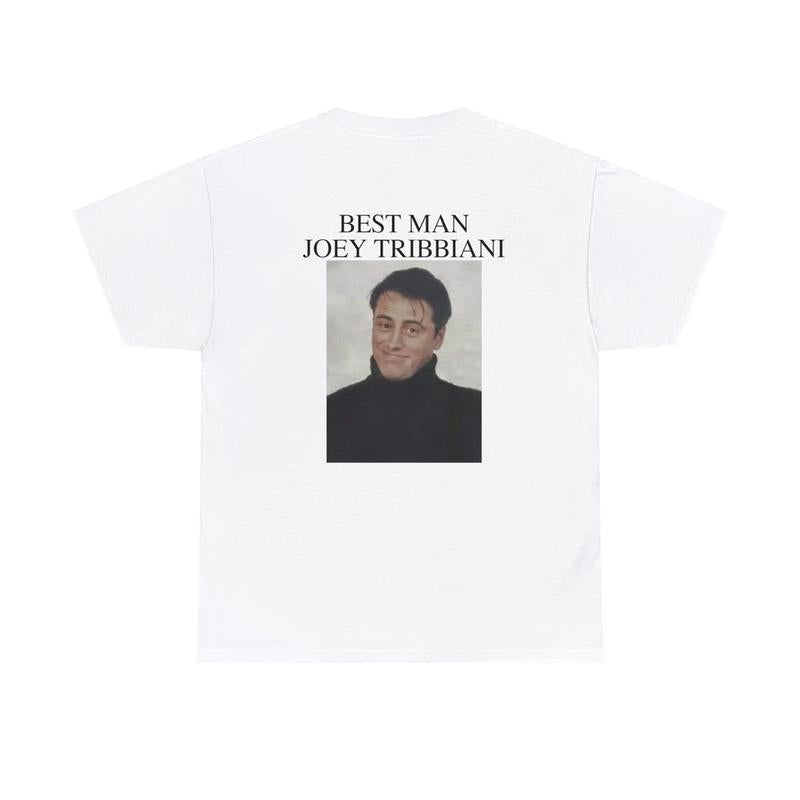 Ross Geller Bachelor Bash 1998 2 Sided Tee, Friends Tv Show Inspired, 90s Throwback, Vintage Clothing, Friends Merch, Unisex T-Shirt, Gifts For Men Wo