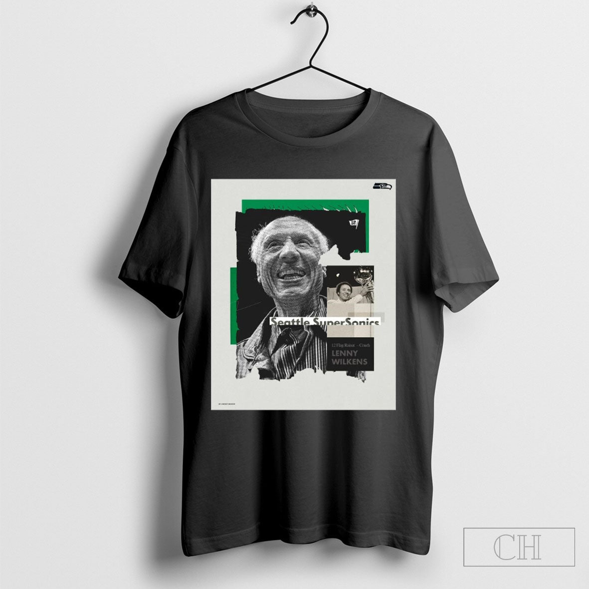 Seattle Super Coach Lenny Wilkens Got Started With The Raising Of The 12 Flag