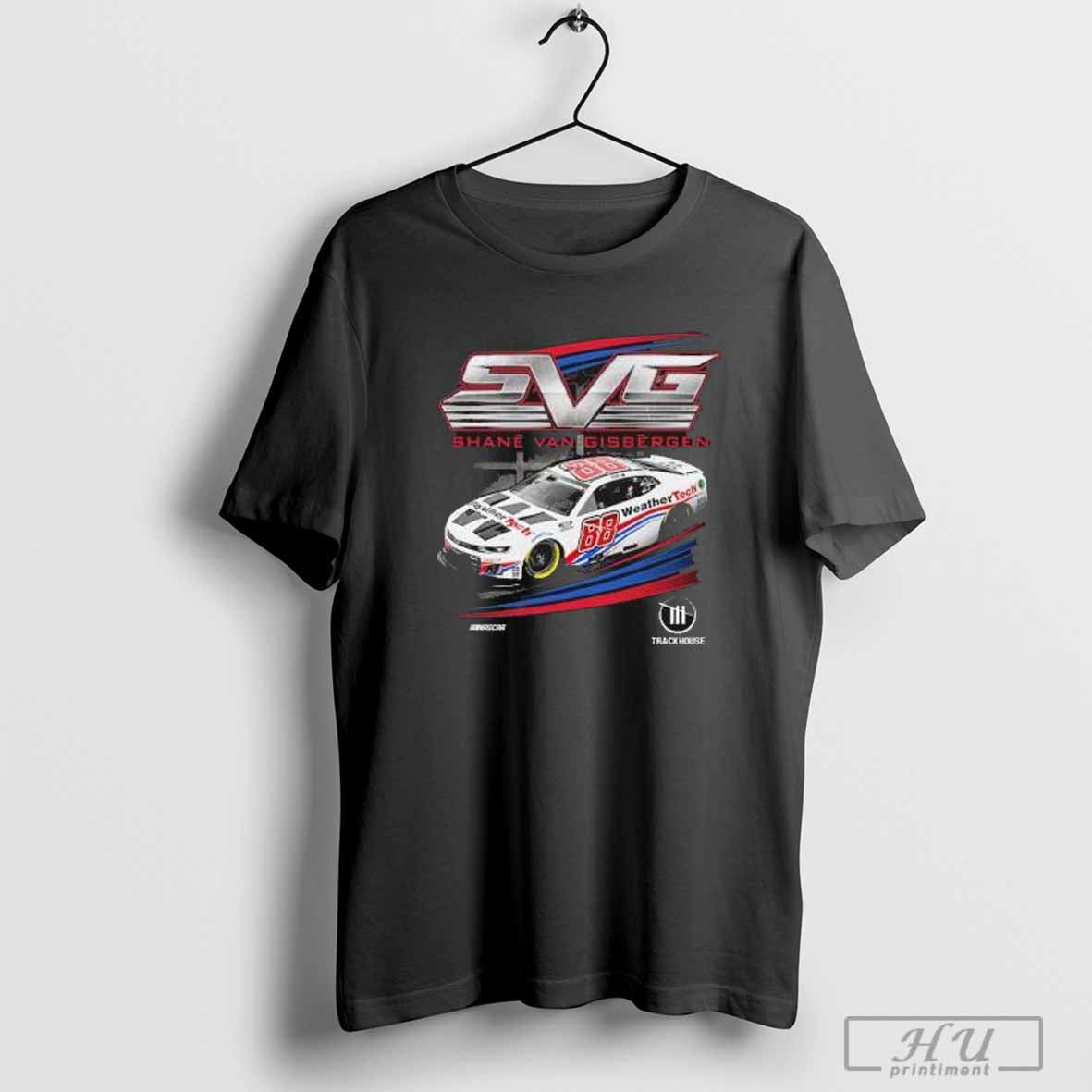 Shane Van Gisbergen Checkered Flag Sports Weathertech Car Shirt
