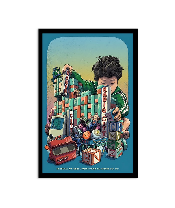 Ben Schwartz Radio City Music Hall New York, NY Sept 23, 2023 Poster