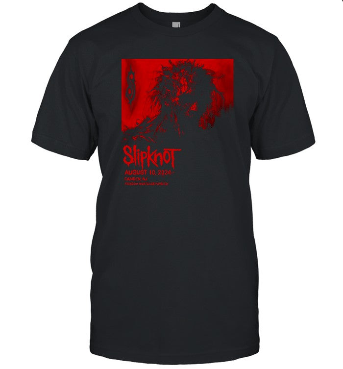 Slipknot At Freedom Mortgage Pavilion In Camden, NJ On August 10 2024 Concert Shirt