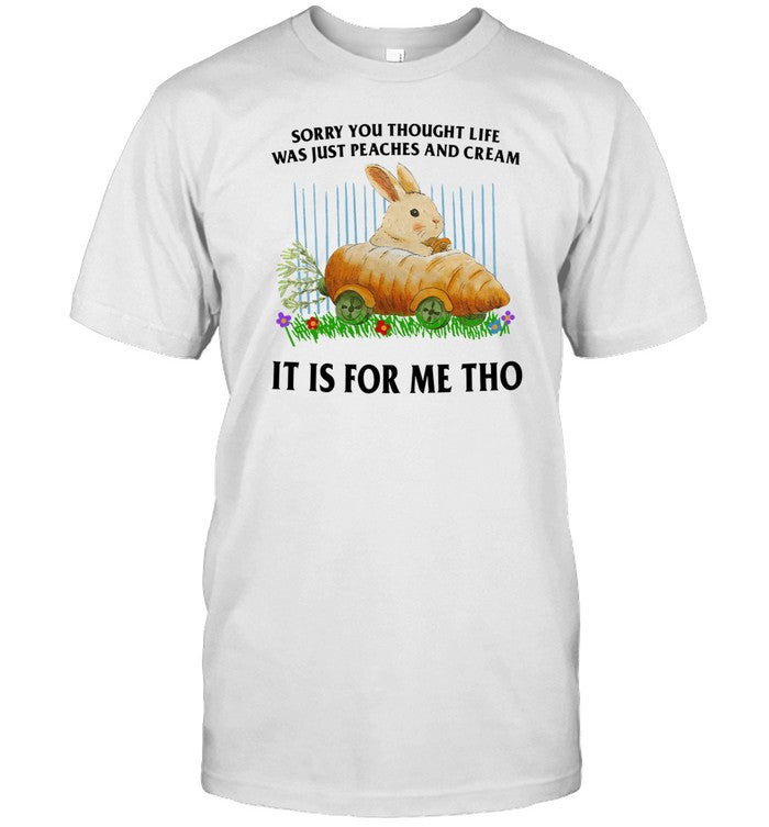 Sorry You Thought Life Was Just Peaches And Cream T-Shirt
