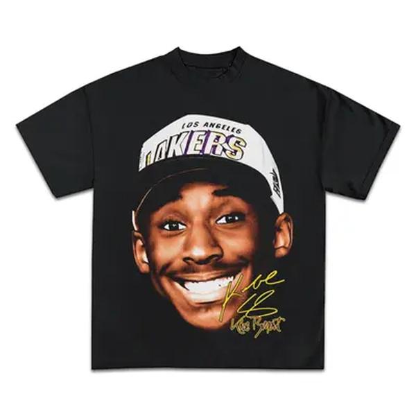 Kobe Bryant Draft Day Basketball Graphic T-Shirt, Unique Unisex Apparel, Inspired Gift for Sports Enthusiasts Who Value Basketball Icon