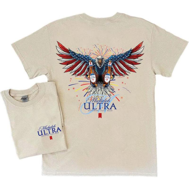 Michelob Ultra Superiro Light Beer Egale 2 Sides T-shirt, Michelob Ultra Unisex T-shirt Full Color For Men, For Women