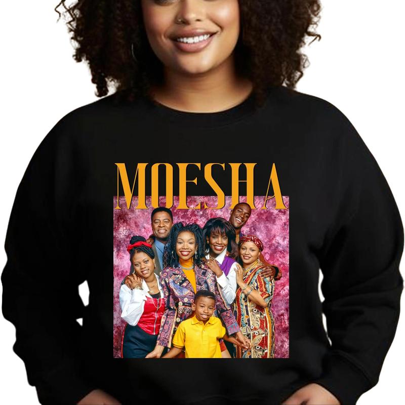Moesha Sweatshirt, Moesha Fan T-Shirt, 90s TV Show Shirt, Moesha Funny Tee Shirt, Moeshaa T-shirt, Gift For Fan