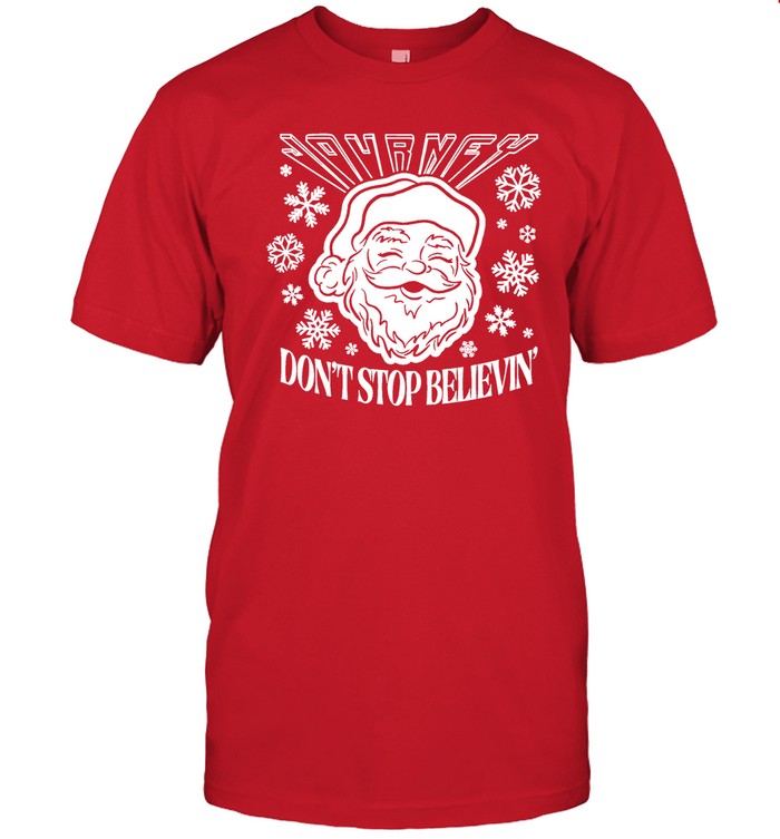Journey Don't Stop Believin' Red T-Shirt