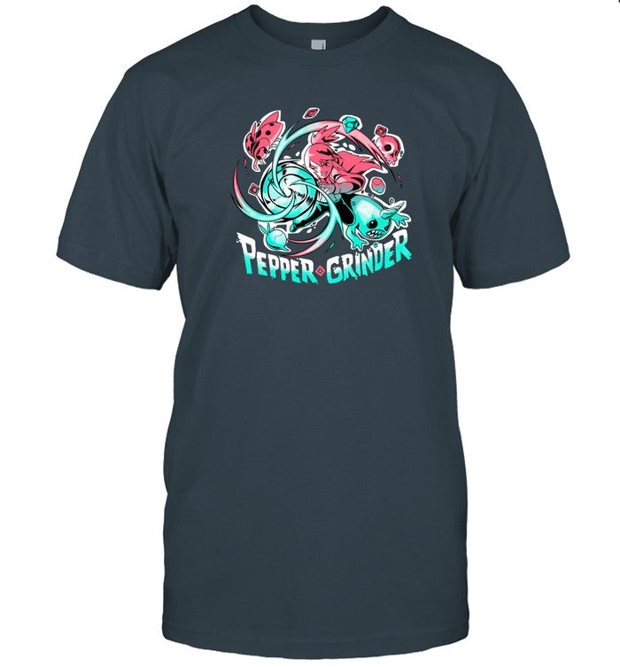 New Devolver Digital Pepper Grinder Drill Rush T Shirt