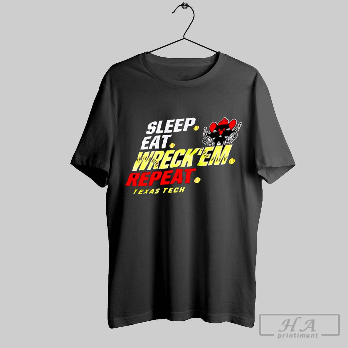 Sleep Eat Wreckem Repeat Texas Tech Shirt