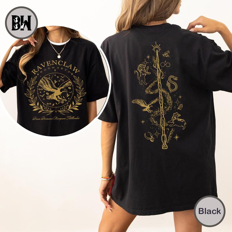 Ravenclaw Vintage, Hogwarts House Sweatshirts, Wizard World Sweatshirt, Magic World Shirt, Hp Fan Gift, Unisex T Shirt, Sweatshirt