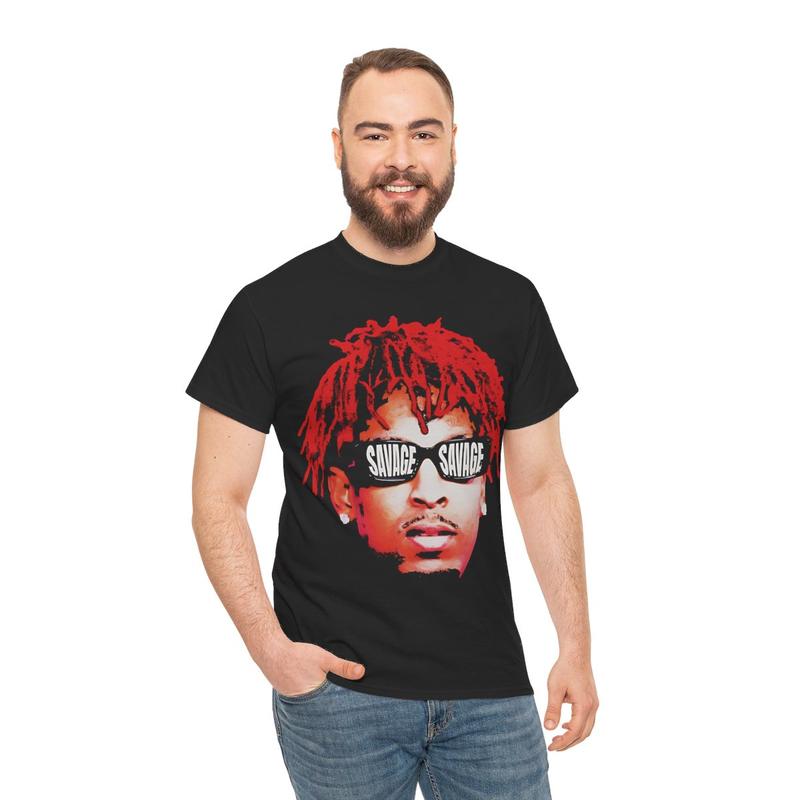 Vintage Rap Inspired Graphic Shirt, Hip Hop Rap Tee, 21 Y2K Tee Shirt, Retro Baller 90's Classic Casual Cotton Menswear T-Shirt Top Comfy Streetwear S