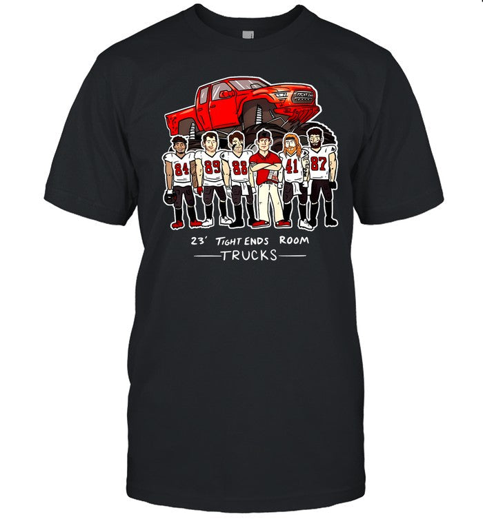Shirt Buccaneers 23' Tight Ends Room Trucks