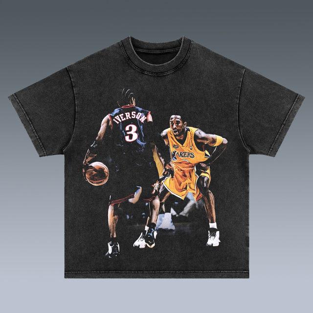 VINTAGE TEE  KOBE VS ALLEN IVERSON