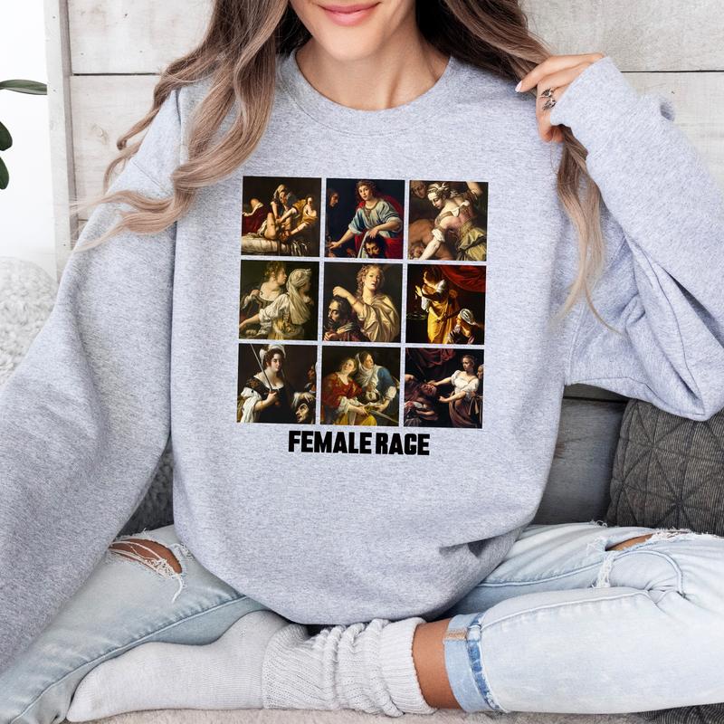 Female Rage Painting Collection Shirts