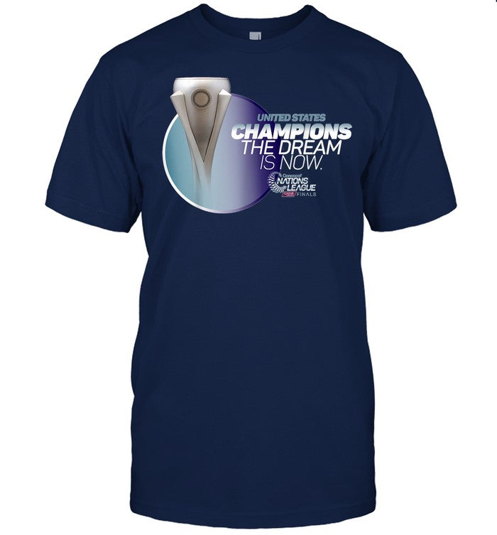 2024 United States Champions The Dream Is Now. Concacaf Nations League Final T-Shirt_1