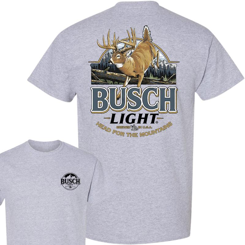 Limited Busch Light Deer Label Double Side Shirt, For Men, For Women