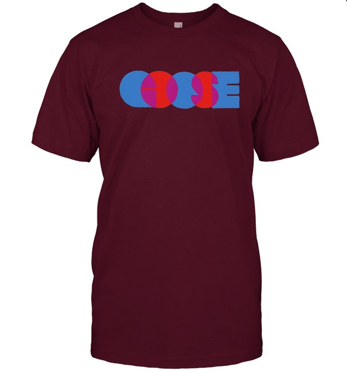 new Goose Stacked Logo shirt