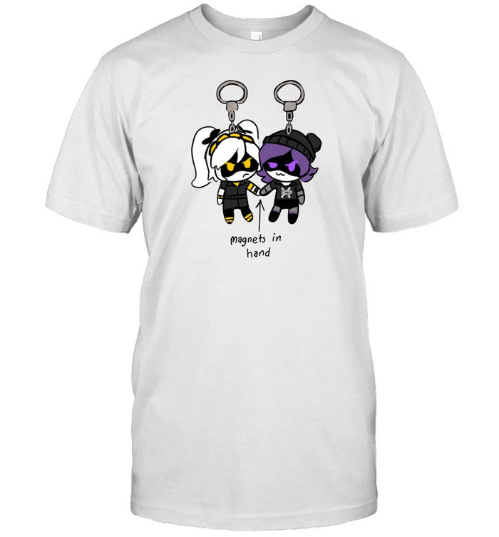 Magnets In Hand T-Shirt, Hoodie, Tank Top, Sweater And Long Sleeve T-Shirt-Unisex T-Shirt