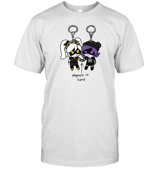 Magnets In Hand T-Shirt, Hoodie, Tank Top, Sweater And Long Sleeve T-Shirt-Unisex T-Shirt