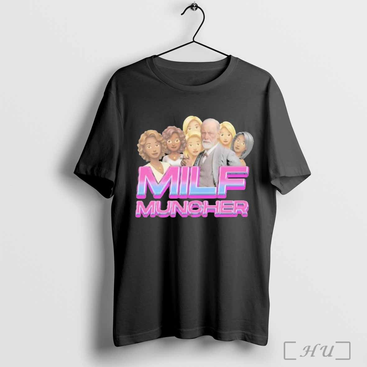 Sigmund Freud Milf Muncher Cigarettes T-shirts