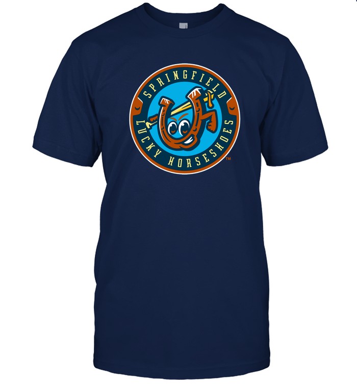 Springfield Lucky Horseshoes logo shirt