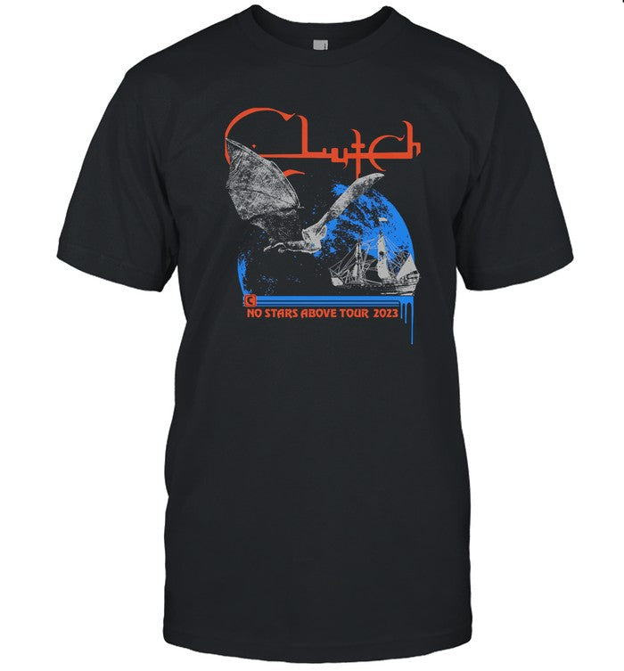 Clutch Stars Above To Guide Me No Sunrise Shall I See Again T-Shirt