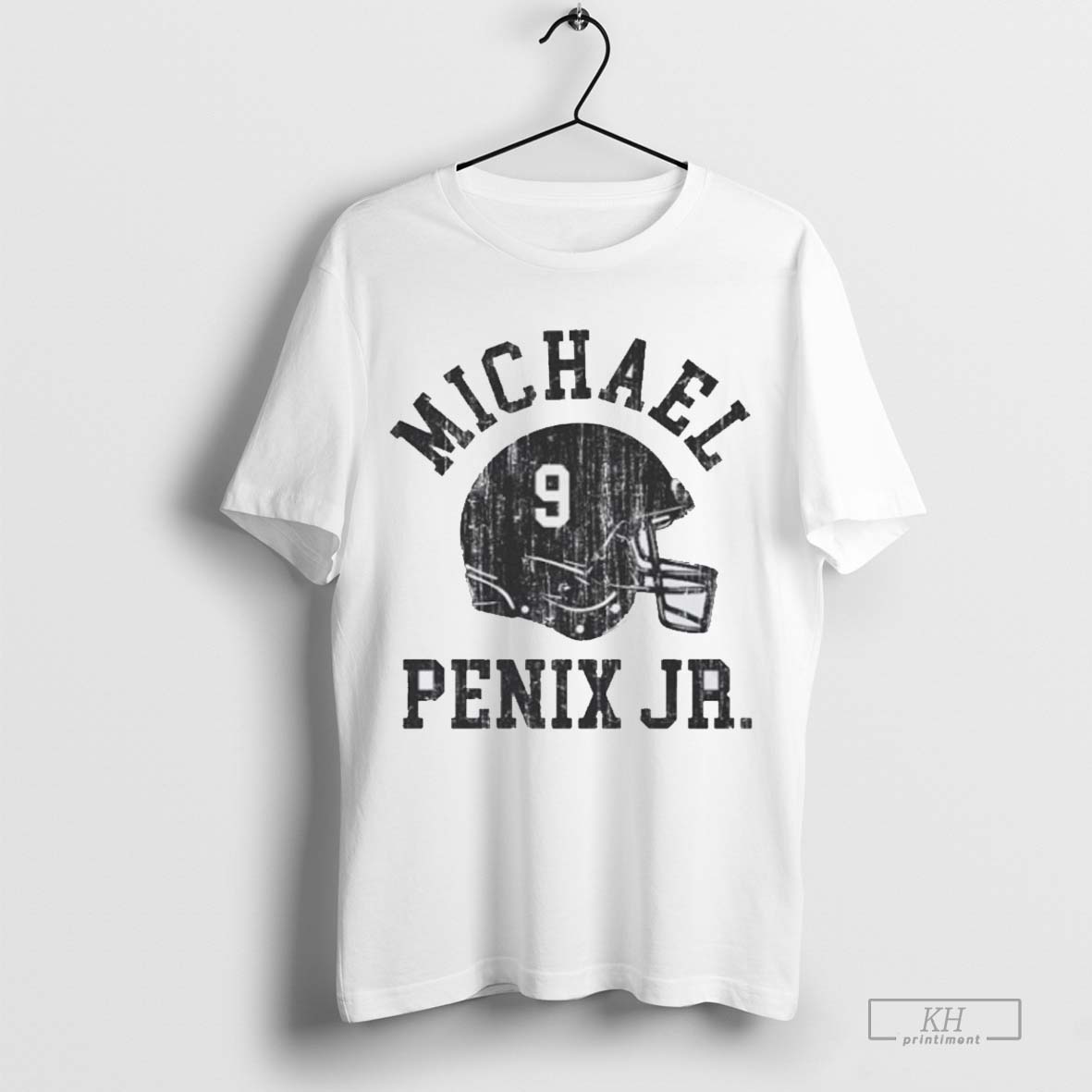 Retro Michael Penix Jr Atlanta Helmet Shirt T Shirt