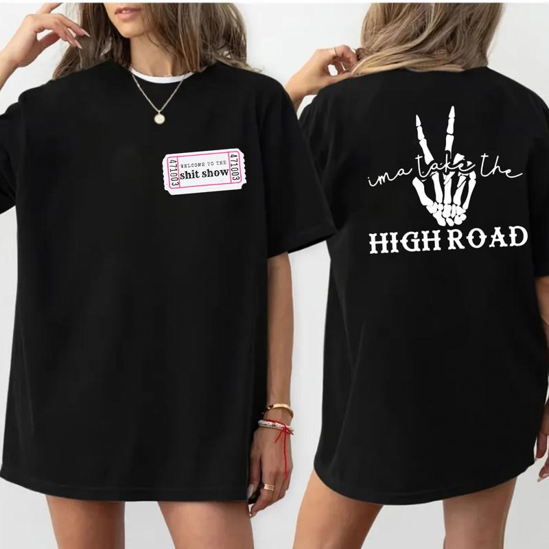 Ima Take The Highr0ad, K0e WetzeI Concert 2024 Two-Sides Tee, Country Fan Top, Unisex Short Sleeve Tee Shirt, Casual Clothing