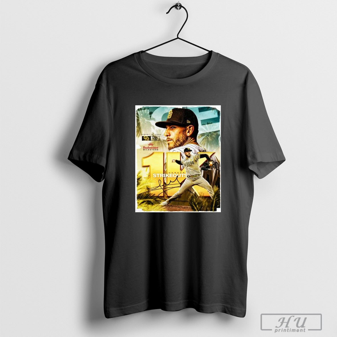 Poster Joe Musgrove 1k Career Strikeouts San Diego Padres Signature T-shirt