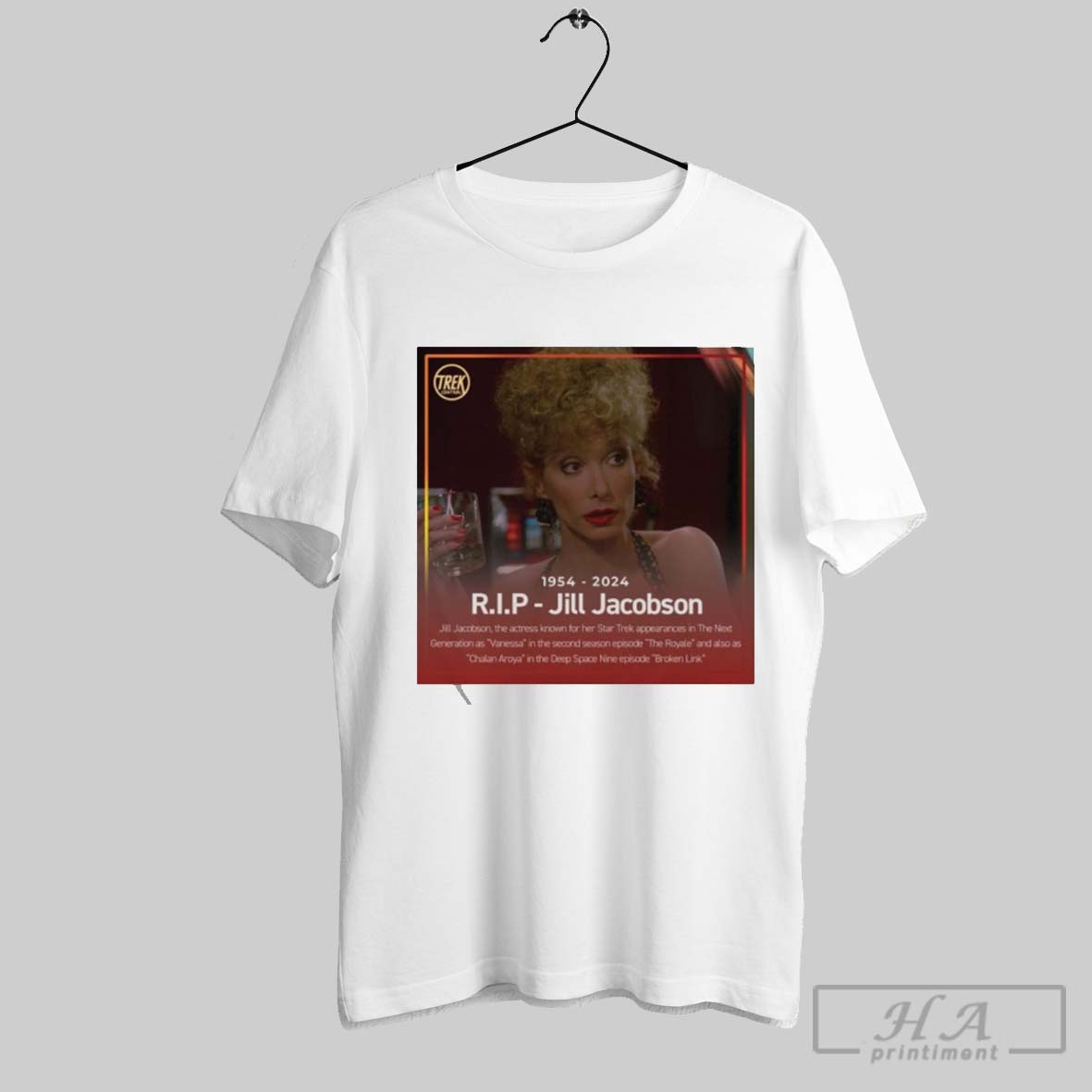 Rip Startreks Jill Jacobson 1954 2024 Shirt