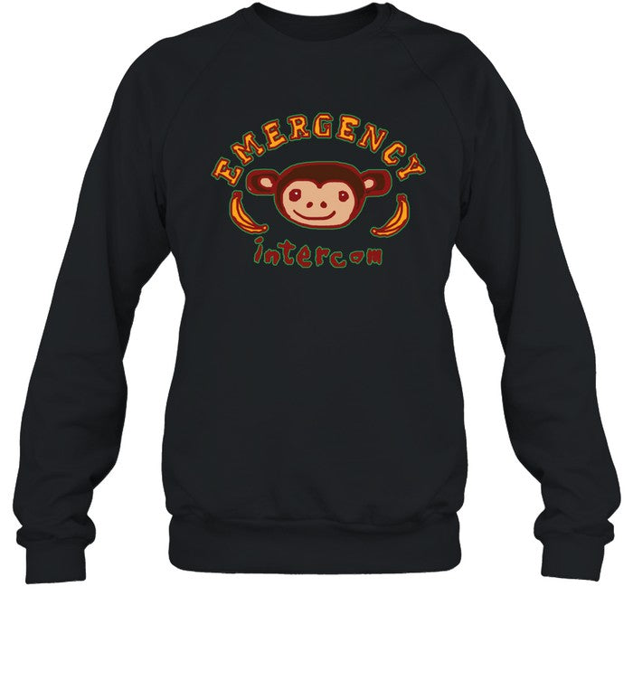 Emergency Intercom Monkey Sweatshirt