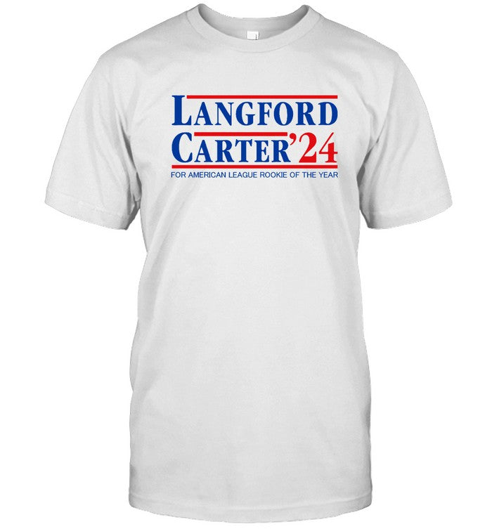 Langford Carter '24 For American League Rookie Of The Year Shirt