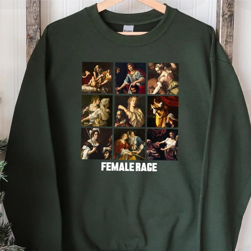 Female Rage Painting Collection Shirts