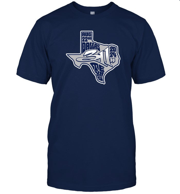 311 August 22 2024 Grand Prairie TX Texas Trust CU Theatre Concert Shirt