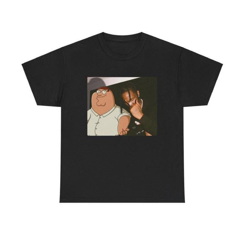 The Guys From Fort Tee - Peter Griffin Shirt- Family Guy - Cactus Jack - Meme Shirt - Funny Shirt - Unisex Heavy Cotton Tee Casual Clothing Menswear T