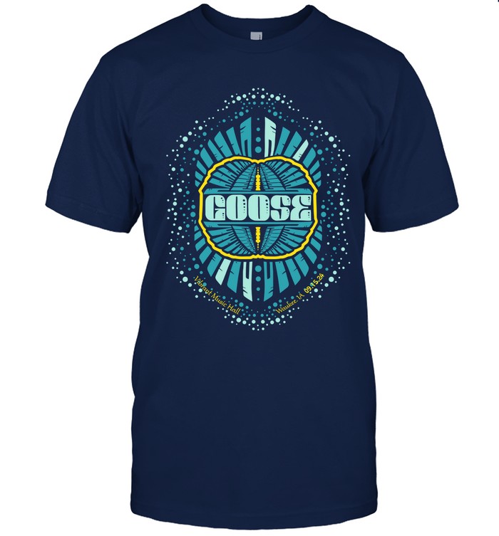 Shirt Goose Vibrant Music Hall Waukee IA Sept 15 2024 Show