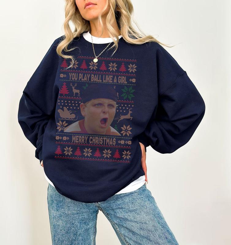 Sandlot Merry Christmas Sweatshirt, Baseball Classic Movie Tshirt,  90Ã¢â‚¬â„¢s Childhood Memories Tshirt_Sweatshirt_Hoodie, Gift For Baseball Lovers