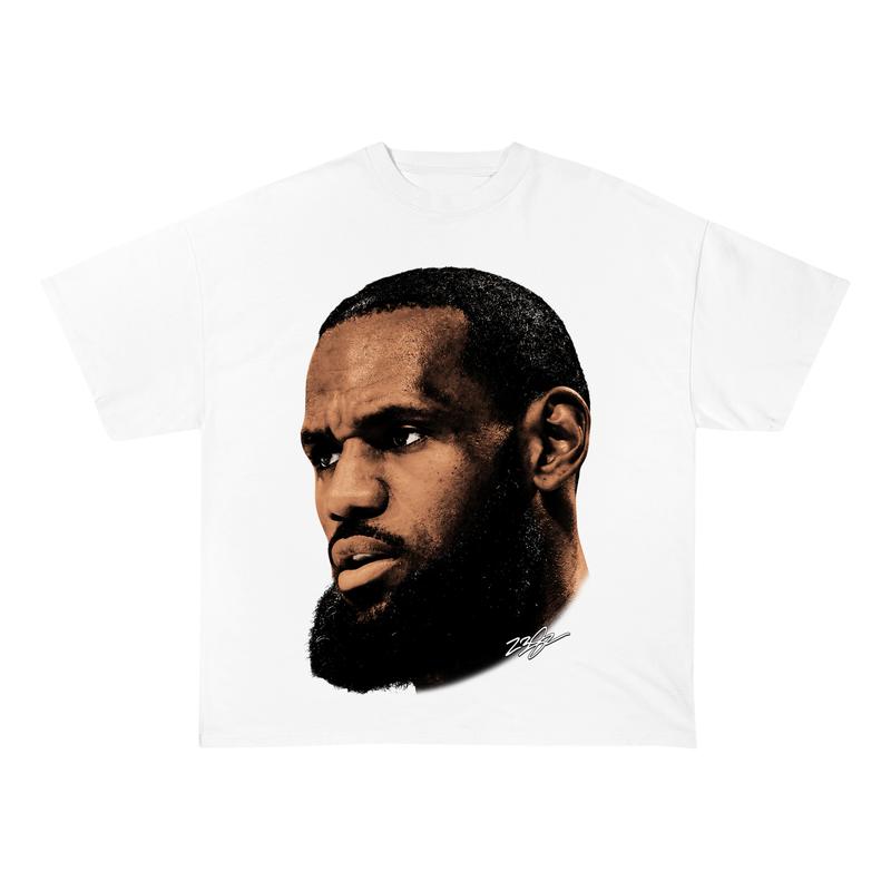 BIG FACE LEBRON JAMES GRAPHIC TEE Ã¢â‚¬â€œ STREETWEAR Casual Clothing Short Sleeve T-Shirt