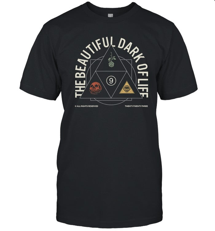Atreyu The Beautiful Dark Of Life Black T-Shirt New 2023