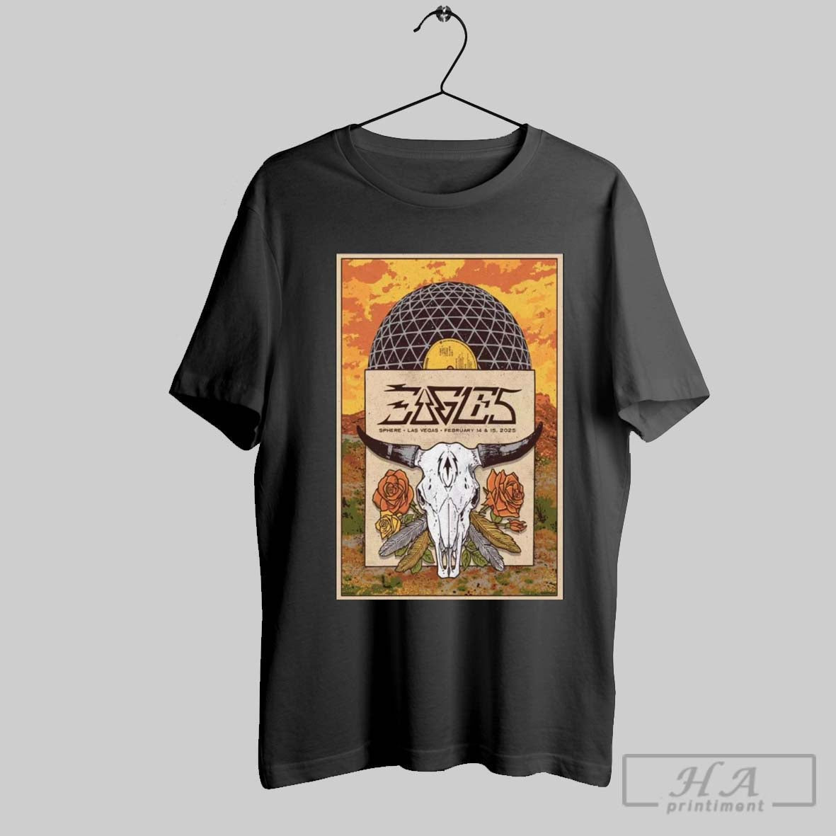 Poster Eagles Sphere Las Vegas Nv February 14 And 15 2025 T Shirt
