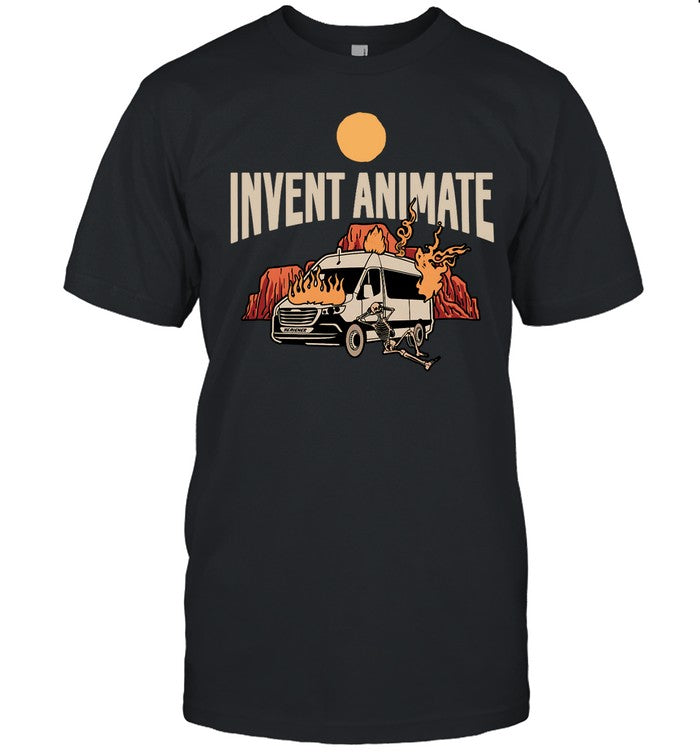 Invent Animate Car Fire Shirt